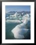 Icebergs In The Glacial Melt Water Lagoon, Jokulsarlon Breidamerkurjokull, South Area, Iceland by Neale Clarke Limited Edition Print