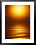 Dramatic Glowing Midnight Sun Reflecting In Water At 1 A.M by Paul Nicklen Limited Edition Print