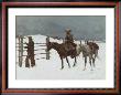 Fall Of The Cowboy by Frederic Sackrider Remington Limited Edition Print