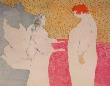 Elles, Femme Au Lit by Henri De Toulouse-Lautrec Limited Edition Pricing Art Print