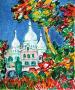 Le Sacre-Coeur De Montmartre by Armand Bouvier Limited Edition Print