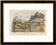 Cross-Section Of A Coal Mine Showing All The Underground Chambers And Tunnels by Du Casse Limited Edition Print