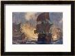 The Spanish Armada The Spanish Fleet Is Dispersed By Fireships In The Calais Roads by Norman Wilkinson Limited Edition Pricing Art Print