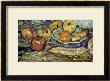 Still Life With Apples And A Bowl by Maurice Brazil Prendergast Limited Edition Print