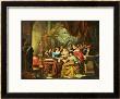 Music Party In A Palatial Interior With Statues And Works Of Art by Franz Xavier Hendrick Verbeeck Limited Edition Print