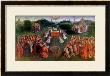 Copy Of The Adoration Of The Mystic Lamb, From The Ghent Altarpiece, Lower Half Of Central Panel by Hubert & Jan Van Eyck Limited Edition Pricing Art Print