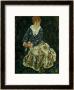 The Artist's Wife Seated, Circa 1912 by Egon Schiele Limited Edition Print