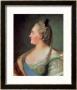 Portrait Of Empress Catherine Ii The Great (1729-96), After 1763 by Fedor Stepanovich Rokotov Limited Edition Pricing Art Print