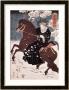 Unknown (Man On Horse) by Ando Hiroshige Limited Edition Print