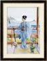 Geisha Standing On A Balcony, 1893 by Anton Alois Stern Limited Edition Pricing Art Print