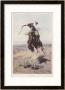 Breaking-In A Bad Hoss by Charles Marion Russell Limited Edition Pricing Art Print