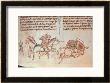 Richard Marshal Unhorses Baldwin Of Guisnes At Monmouth, Historia Major, 1233 by Matthieu Paris Limited Edition Pricing Art Print