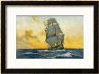 British Warship Of The Napoleonic Era by Charles M. Paddey Limited Edition Print