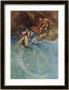 The Mermaid Falls In Love With The King by Warwick Goble Limited Edition Pricing Art Print