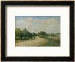 The Road Of Mantes, 1874 by Alfred Sisley Limited Edition Print