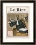 An Advocate In Full Swing In The Courtroom by Louis Malteste Limited Edition Print