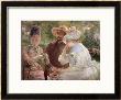 On The Terrace At Sevres, 1880 by Marie Bracquemond Limited Edition Print