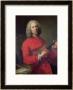 Jean-Philippe Rameau (1683-1764) With A Violin by Jacques Andre Joseph Aved Limited Edition Print