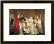 The Arrival Of Marie-Louise De Habsbourg-Lorraine In The Gallery Of The Chateau De Compiegne by Pauline Auzou Limited Edition Print