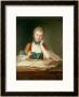 Madame De Chatelet-Lomont (1706-41) by Maurice Quentin De La Tour Limited Edition Print