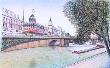 Paris, La Seine Et La Conciergerie by Rolf Rafflewski Limited Edition Pricing Art Print