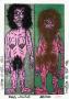 Couple Prehistorique by Robert Combas Limited Edition Pricing Art Print