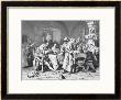 German Monks Entertain A Visitor With The Wine Of The Cloister by W. Grubner Limited Edition Pricing Art Print