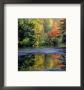 Fall Reflections Along The Swift River, New Hampshire by Gustav Verderber Limited Edition Print