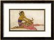 Javanese Dancer In A Seated Pose by Tyra Kleen Limited Edition Pricing Art Print