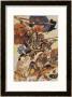 Cuchulain (Cu Chulainn) Rides His Chariot Into Battle by Joseph Christian Leyendecker Limited Edition Print