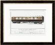 London And South Western Railway Corridor Carriage by W.J. Stokoe Limited Edition Print