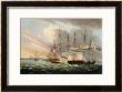 Destruction Of The French Fleet In Basque Roads, April 12Th 1809 by Thomas Whitcombe Limited Edition Print