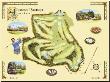 Golf Course Map: Augusta by Bernard Willington Limited Edition Print