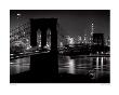 Brooklyn Bridge At Night by Andreas Feininger Limited Edition Print