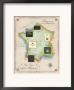France Wine Map by Olivia Bergman Limited Edition Print