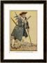 Long John Silver With His Parrot On His Shoulder by Monro S. Orr Limited Edition Pricing Art Print