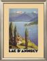 Lac Dannecy by Roger Broders Limited Edition Print