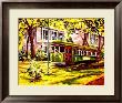 Streetcar On St. Charles Avenue by Diane Millsap Limited Edition Print
