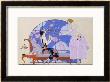 Two Ladies In A Salon, 1924 by Georges Barbier Limited Edition Pricing Art Print