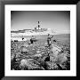 Surf Casting Fishermen Working The Shore Near The Historic Montauk Point Lighthouse by Alfred Eisenstaedt Limited Edition Pricing Art Print