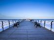 Victorian Pier At Saltburn By The Sea On A Sunny Winter's Day, North Yorkshire, Yorkshire, England, by Lizzie Shepherd Limited Edition Print