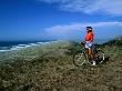 Cyclist On Table Bluff, Redwood National Park, Usa by Lee Foster Limited Edition Print