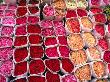 Bunches Of Roses On Display At Flower Stall, Bangkok, Thailand by Chris Mellor Limited Edition Print