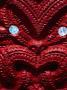 Detail Of Tiki, Traditional Maori Carving And Symbol, New Zealand by Chris Mellor Limited Edition Print