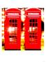 Phone Box, London by Tosh Limited Edition Pricing Art Print