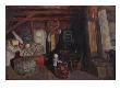 The Dark Attic (Oil On Canvas) by Bernhard Dorotheus Folkestad Limited Edition Print