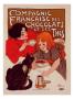 Le Chocolat De La Compagnie Francaise by Theophile Alexandre Steinlen Limited Edition Print