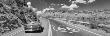Vintage Car Moving On The Road, Route 66, Arizona, Usa by Panoramic Images Limited Edition Print