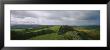 Stone Wall On A Landscape, Hadrians Wall, Northumberland, England by Panoramic Images Limited Edition Print