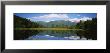 Reflection Of Mountains In Water, Lake Matheson, Westland National Park, South Island, New Zealand by Panoramic Images Limited Edition Pricing Art Print